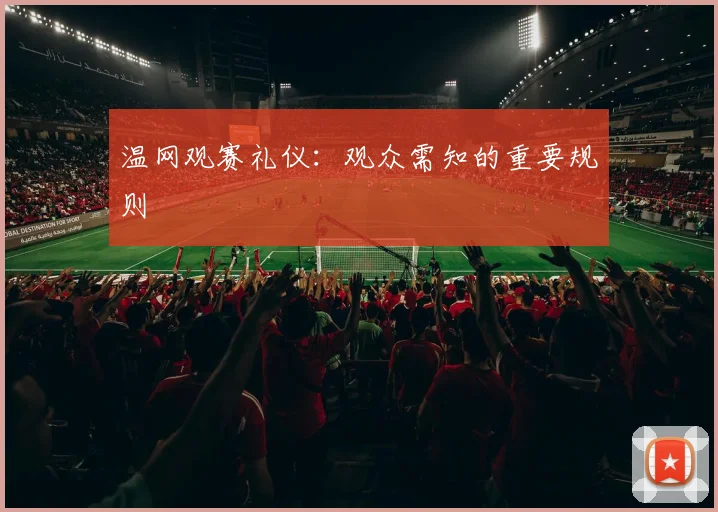 温网观赛礼仪:观众需知的重要规则